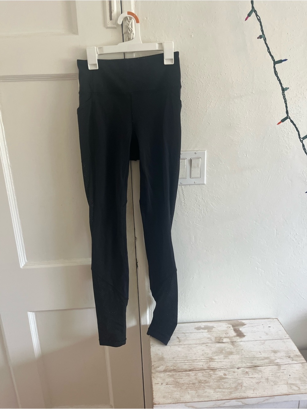 Black High-Waist Athletic Leggings